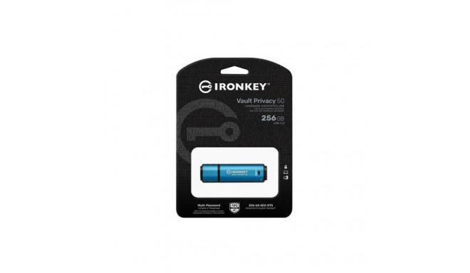 Kingston Technology IronKey 256GB Vault Privacy 50 AES-256 Encrypted, FIPS 197