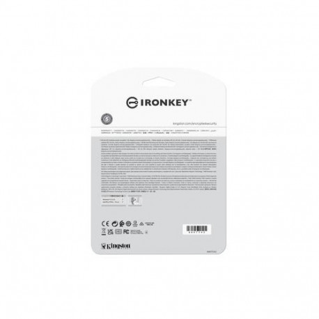 Kingston Technology IronKey 256GB Vault Privacy 50 AES-256 Encrypted, FIPS 197