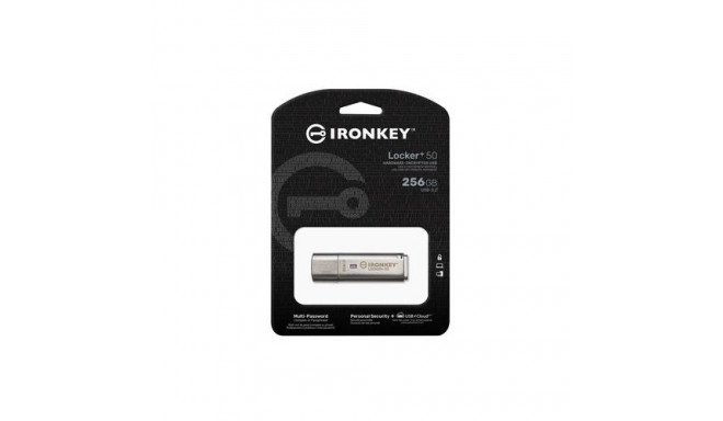 Kingston Technology IronKey 256GB Locker Plus 50 AES Encryption