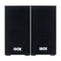 iBox IGLSP1B loudspeaker 2-way Black Wired 10 W