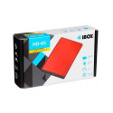 iBox HD-05 HDD/SSD enclosure Red 2.5&quot;