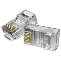 Vention Cat.5E UTP RJ45 Modular Plug Transparent 50 Pack