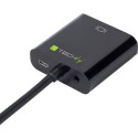 Techly Cable Adapter Converter HDMI to VGA with Micro USB and Audio IDATA HDMI-VGA2AU