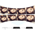 Techly Splitter HDMI 2.0 4K UHD 3D 4-way