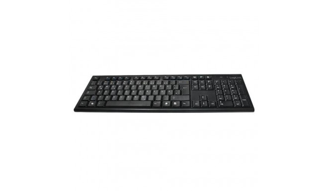 LogiLink ID0104 keyboard Mouse included Office RF Wireless QWERTZ Black