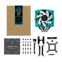 Iceberg Thermal IceSLEET X7 Dual Processor Cooler 12 cm Teal 1 pc(s)