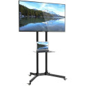 Techly Floor Trolley with Shelf Support LCD / LED / Plasma 30-65&quot; ICA-TR6