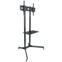 Techly Floor Trolley with Shelf Support LCD / LED / Plasma 30-65&quot; ICA-TR6
