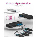 ICY BOX 11 in 1 Hybrid DockingStation with triple video output