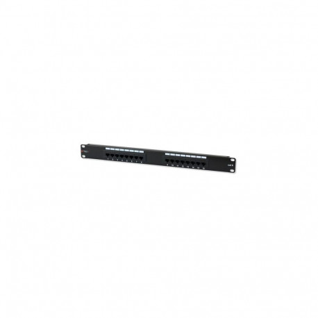 Techly Patch Panel UTP 16 Ports RJ45 Cat.6 I-PP 16-RU-C6T
