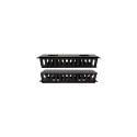 Techly Cable Entry Panel 19" 2U with Cover