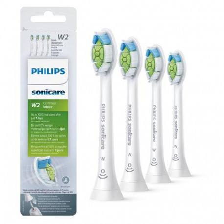 Philips Sonicare W Optimal White HX6064/10 4-pack sonic toothbrush heads