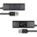 Axagon HUE-S2B interface hub USB 3.2 Gen 1 (3.1 Gen 1) Type-A 5000 Mbit/s Black