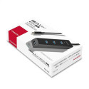 Axagon HUE-S2C interface hub USB 3.2 Gen 1 (3.1 Gen 1) Type-A 5000 Mbit/s Black
