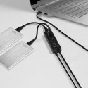 Axagon HUE-S2BP interface hub USB 3.2 Gen 1 (3.1 Gen 1) Type-A 5000 Mbit/s Black