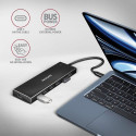 Axagon HUE-F7C 7x USB 3.2 Gen 1 ALU FLAT hub micro power IN 30cm USB-C USB 3.2 Gen 1 (3.1 Gen 1) Typ