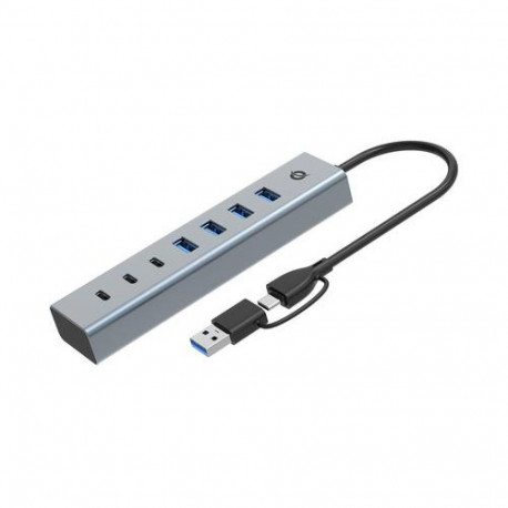 Conceptronic HUBBIES20G 7-Port USB 3.0 Hub, 5Gbps, USB-C x 3, USB-A x 4