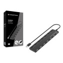 Conceptronic HUBBIES 7-Port USB 2.0 Hub with Power Adapter