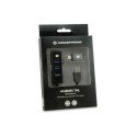 Conceptronic HUBBIES 4-Port USB 3.0 Hub with USB-C OTG Adapter
