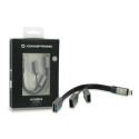 Conceptronic HUBBIES USB 3.1 Type-C to 1-Port USB 3.0 + 2-Port USB 2.0 Cable Hub, grey