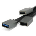 Conceptronic HUBBIES USB 3.1 Type-C to 1-Port USB 3.0 + 2-Port USB 2.0 Cable Hub, grey