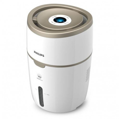 Philips 2000 series HU4816/10 humidifier Impeller 4 L White, Champagne
