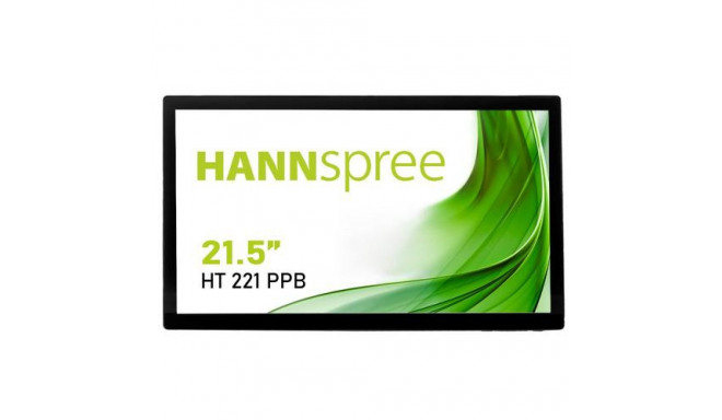 Hannspree HT 221 PPB computer monitor 54.6 cm (21.5&quot;) 1920 x 1080 pixels Full HD LED Touchs