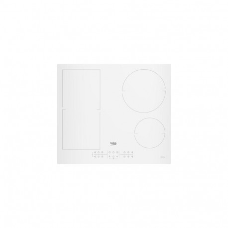Beko HII64200FMTW White Built-in 60 cm Zone induction hob 4 zone(s)