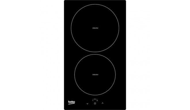 Beko HDMI 32400 DT Black Built-in Zone induction hob 2 zone(s)