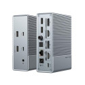 Targus HDG215-EUZ interface hub USB 3.2 Gen 2 (3.1 Gen 2) Type-C Silver