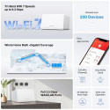 TP-Link HALO H47BE Tri-band (2.4 GHz / 5 GHz / 5 GHz) Wi-Fi 7 (802.11be) White 3