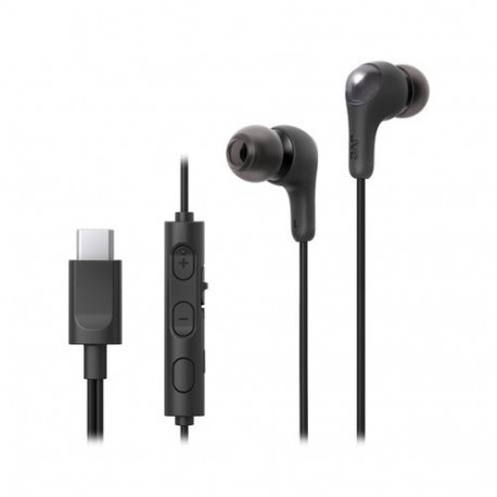 JVC HA-FR9UC Headset Wired In-ear Calls/Music USB Type-C Black