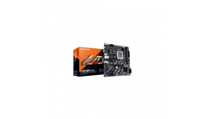 GIGABYTE H810M H Motherboard - Intel Core Ultra (Series 2) CPUs, 4+1+2 Phases VRM, up to 6400MHz DDR