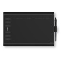 HUION H1060P graphic tablet Black 5080 lpi 250 x 160 mm USB