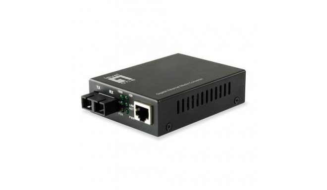 LevelOne RJ45 to SC Gigabit Media Converter, Single-Mode Fiber, 20km