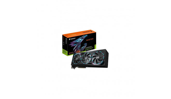 GIGABYTE AORUS GeForce RTX 5070 Ti MASTER 16G Graphics Card - 16GB GDDR7, 256bit, PCI-E 5.0, 2670 MH