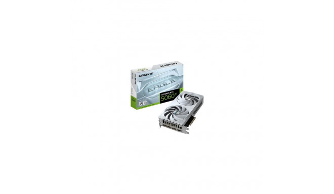 GIGABYTE GeForce RTX 5060 Ti EAGLE OC ICE 16G Graphics Card - 16GB GDDR7, 128bit, PCI-E 5.0, 2617MHz