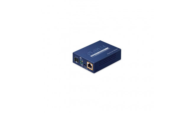 PLANET 1-Port 100/1000X SFP to network media converter 1000 Mbit/s Blue