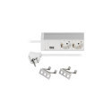 Deltaco GT-51 power extension 2 m 8 AC outlet(s) White