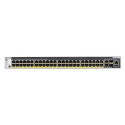 NETGEAR M4300-52G-PoE+ 550W PSU Managed L2/L3/L4 Gigabit Ethernet (10/100/1000) Power over Ethernet 