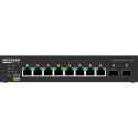 NETGEAR 8x1G PoE+ 220W and 2xSFP+ Managed Switch