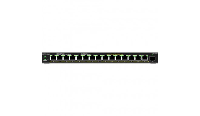 NETGEAR 16-Port High-Power PoE+ Gigabit Ethernet Plus Switch (231W) with 1 SFP port (GS316EPP) Manag
