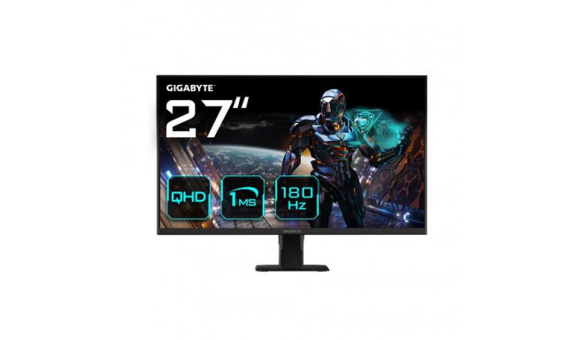 GIGABYTE GS27QA 27&quot; QHD Gaming Monitor - 2560 x 1440 (QHD), 180Hz, 1ms, 300 cd/m2, FreeSync