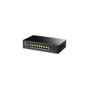 Cudy GS1008PS2 network switch Unmanaged Gigabit Ethernet (10/100/1000) Power over Ethernet (PoE) Bla
