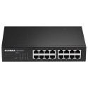 Edimax GS-1016 V2 network switch Managed Gigabit Ethernet (10/100/1000) Black
