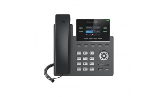 Grandstream Networks GRP2612P IP phone Black 2 lines TFT