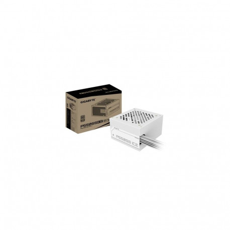 GIGABYTE P550SS ICE Power Supply - PCIe 5.0, 80 PLUS Silver, 120mm Fan, ATX 3.0 compatible, EU Plug