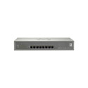 LevelOne 8-Port Gigabit PoE Switch, 802.3at/af PoE, 123.2W