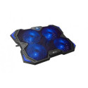 C-TECH GCP-01B notebook cooling pad 43.9 cm (17.3&quot;) 900 RPM Black