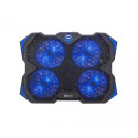 C-TECH GCP-01B notebook cooling pad 43.9 cm (17.3&quot;) 900 RPM Black